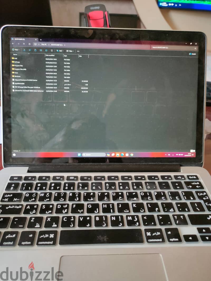 ماك بوك برو ٢٠١٤ - Macbook pro 2014 أحدث نسخة "سونوما" وعليه ويندوز ١١ 2