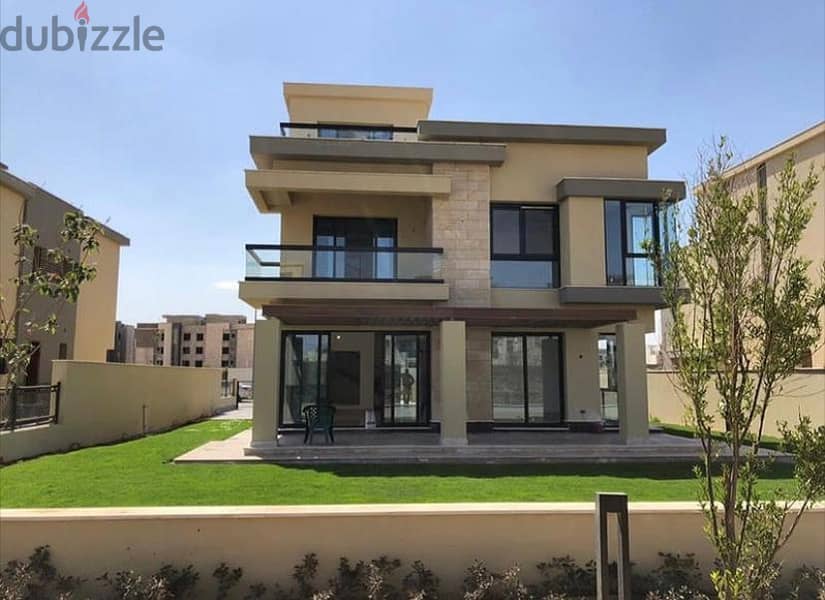 Villa with an area of ​​​​245 meters for sale in Sodic The Estates in the heart of Sheikh Zayed, with a 10% down payment and installments over 8 years 8