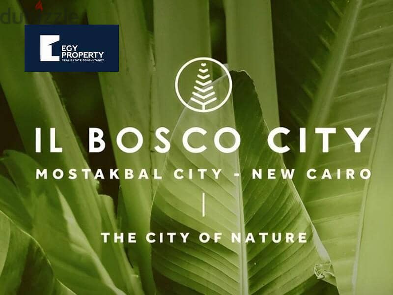 تاون هاوس للبيع 5% مقدم و اقساط في البوسكو سيتي    Il Bosco City 2