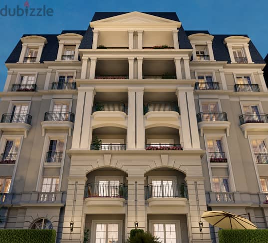 Apartment in Nile Boulevard Compound 159. M with down payment 10% and Installments 4
