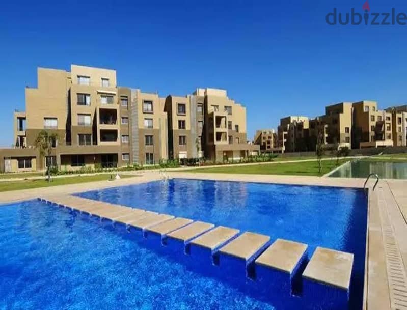 For sale apartment 90m with garden in Palm Parks directly on waslet dahshur 1