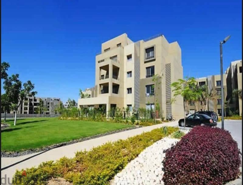 For sale apartment 90m with garden in Palm Parks directly on waslet dahshur 3