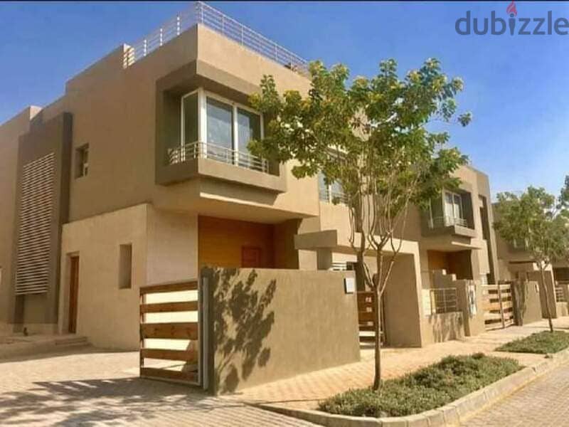 Palm hills - golf extension  villa fully finished for sale Land : 420 m 7