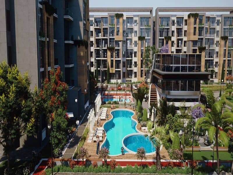 With only 10% down payment, own Studio in Valencia Valley Compound in the heart of Fifth Settlement , Special cash discount 1