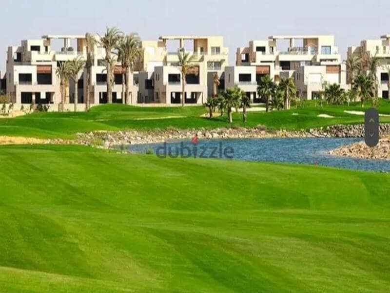 Palm hills - golf views  Twin house  2nd row golf   Land 375 m - with payment facilities 2
