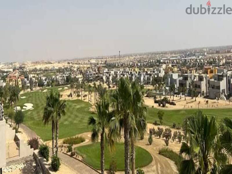 Palm hills - golf views  Twin house  2nd row golf   Land 375 m - with payment facilities 7