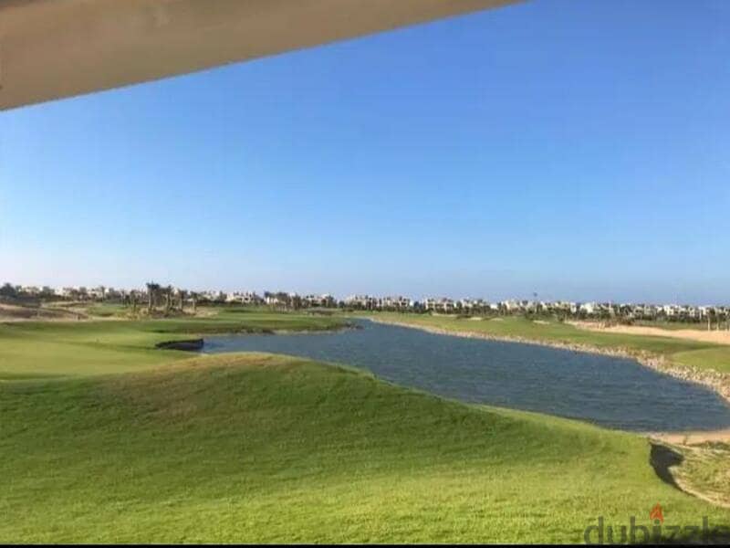 Palm hills - golf views  Twin house  2nd row golf   Land 375 m - with payment facilities 18