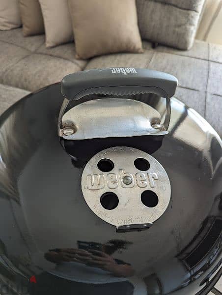 Weber grill kettle original 47cm Used, mint condition شواية ويبر 4