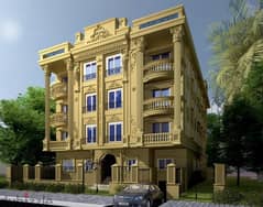 Apartment 227 m, immediate receipt, directly in front of Al-Ahly Club, with a down payment of 1,400,000 and the rest over 48 months