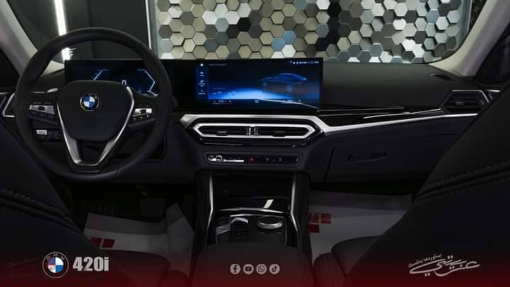 BMW 420i facelift بي ام دبليو- زيرو-استلام فوري بالتجمع - اقل سعر بمصر 5