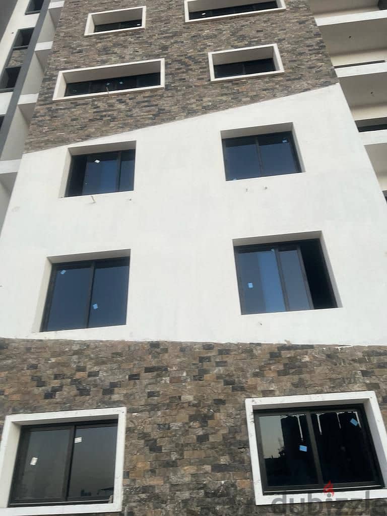An apartment ready for inspection for sale with a down payment of only 386 thousand pounds. You will live inside an already built compound, in install 10