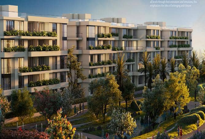 Corner 3BR ground apartment 200m with garden by 10%DP 8y installments in Bluetree New Cairo  شقة 200م كورنر بجاردن في بلو تري التجمع الخامس 4