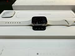 Apple Watch Series 6 Stainless Steel (44mm) SiLVER + Full BOX Like new 0
