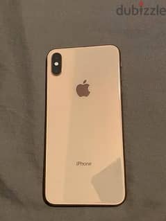 iPhone XS Max 64gb gold battery 85% 0
