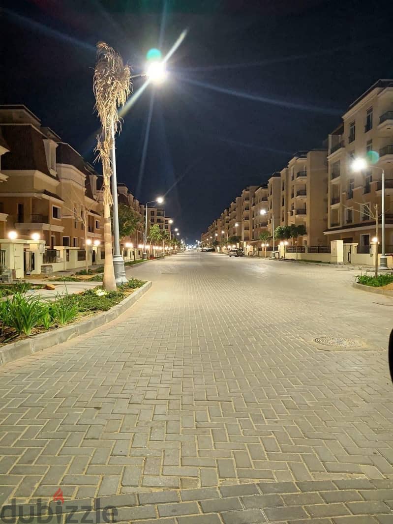 Garden apartment for sale, 3 rooms, in Sarai Al Mostakbal, next to Madinaty and Mountain View, installments with a 120% discount on the down payment 22