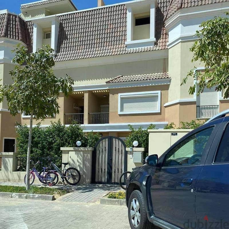 S villa for sale, 4 rooms, with garden, in Sarai Mostaqbal City Compound, next to Madinaty and Mountain View, installments with a 42% discount 17