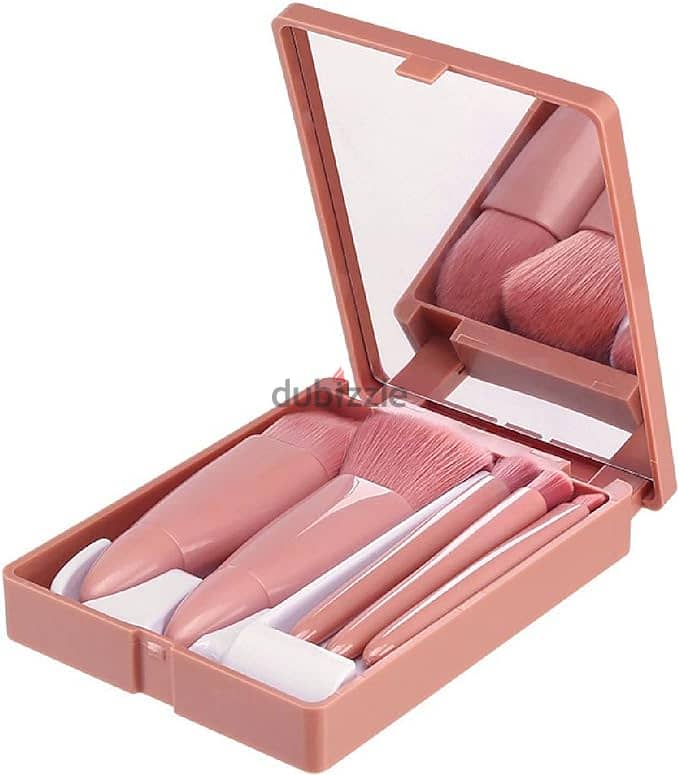 PinkPlush makeup brush set 1