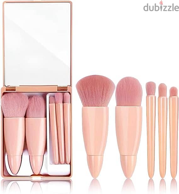PinkPlush makeup brush set 2
