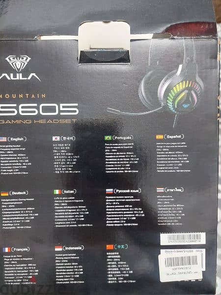 Headset Aula s605 3
