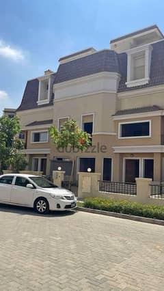 S villa for sale, 239 square meters, with a 42% discount in Sarai Compound, New Cairo 0