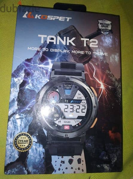 Used smart watch Kospet Tank T2 0