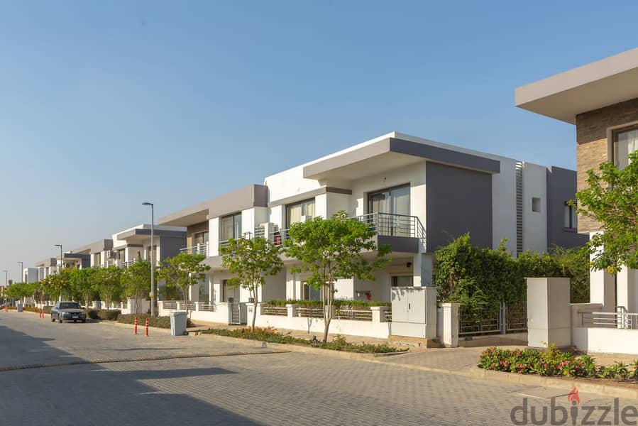 Townhouse 160m for sale, direct on Suez Road, in Sakan Compound, with a down payment of 800,000 and the rest in installments 11