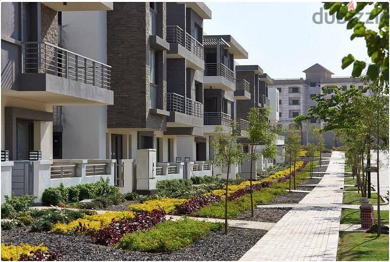 Townhouse Corner for sale in Taj City Compound with a down payment of 800,000 and the rest in installments over 8 years 8