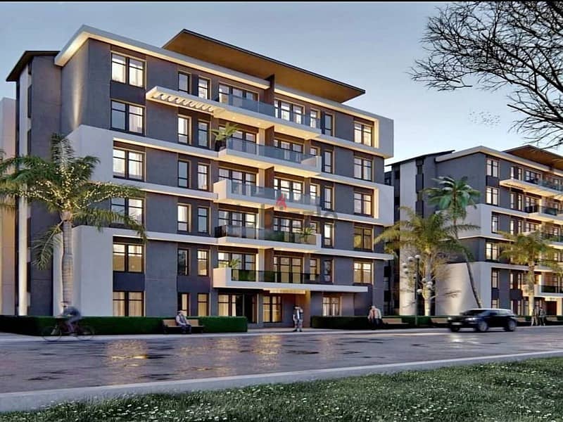 Apartment in front of Al-Rehab for sale in Creek Town Compound by Al-Qazzar Company, with a 10% down payment 0
