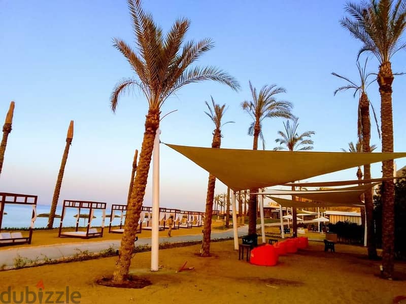 Immediately receive a fully finished chalet with a direct view of the sea in the finest resorts in Ain Sokhna 7