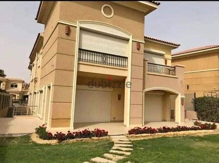 A very special villa for sale in the livable compound, with all services, in Stone Park Compound, Fifth Settlement 3