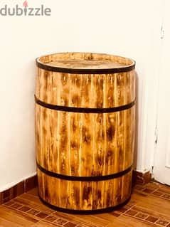 ديكور خشب barrel wooden 0