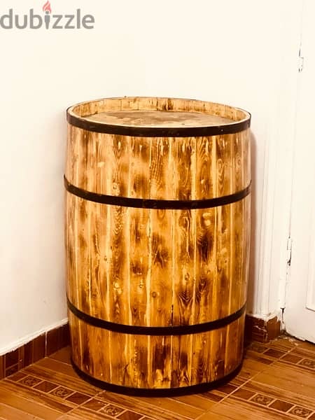 ديكور خشب barrel wooden 0