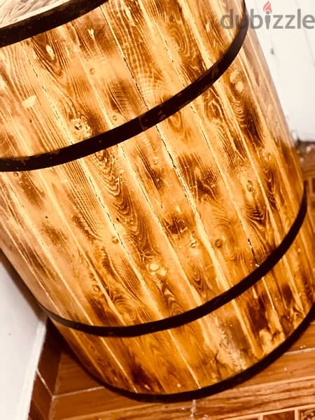 ديكور خشب barrel wooden 2