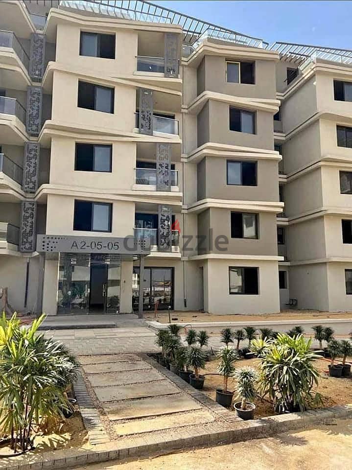 A finished 3-bedroom apartment for sale in Badya Palm Hills in the heart of 6th of October City, installments over 8 years شقة 3 غرف متشطبة للبيع 5