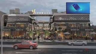 Shop for sale in Fifth Settlement, 190m V TERRACE Mall Location: front AUC directly from the owner 0
