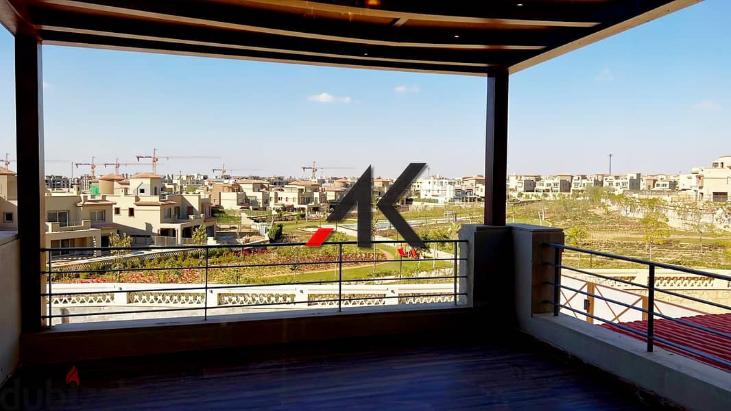Furnished Stand Alone L900m. with pool For Rent in Palm Hills Kattameya- PK1 14