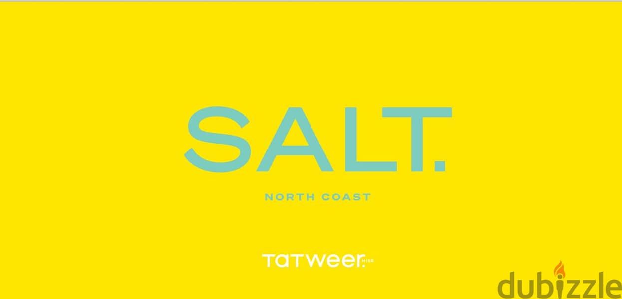 FOR SALE | CHALET | 110 sqm | FULLY - FINISHED |  SALT | TATWEER MISR | NORTH COAST | MATROUH 1