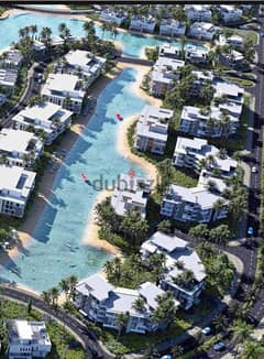 For sale, standAlone villa 307m directly on the sea , DP 4M , in AZHA North Coast 0