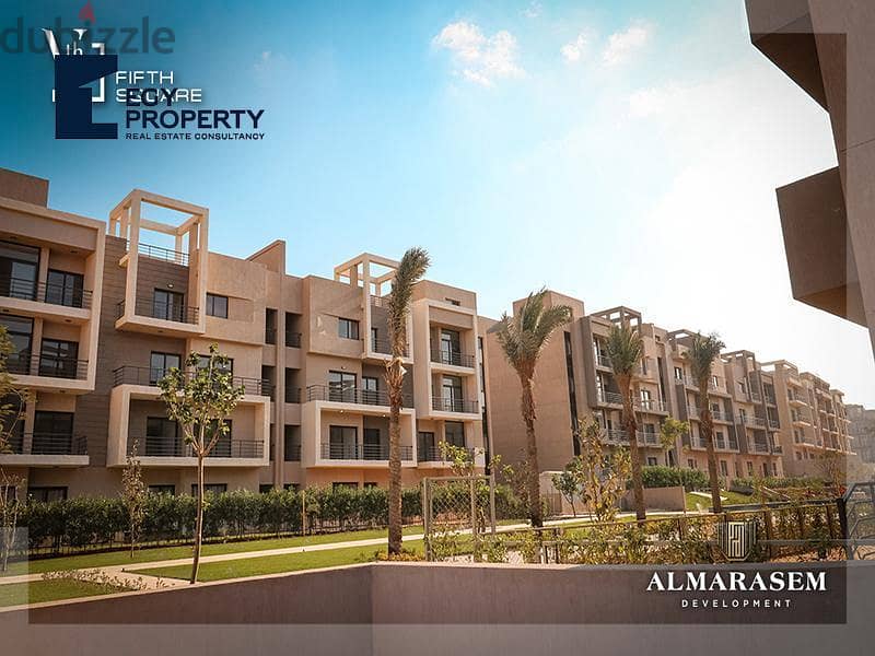 Fully finished Apartment for sale in Al Marasem Fifth square with down paymet and installments 1
