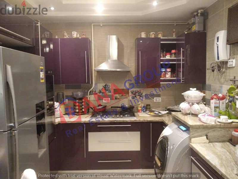 For sale apartment 155m in the 16th district, second neighborhood Sheikh Zayed 2