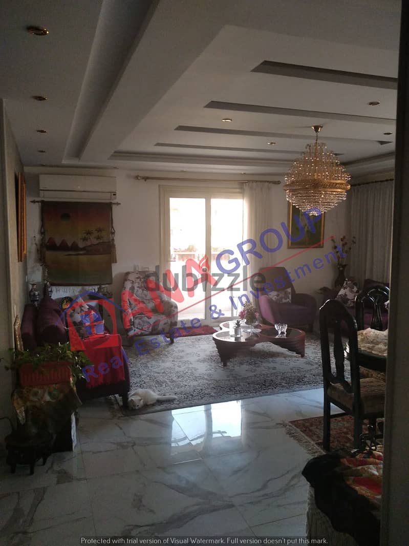 For sale apartment 155m in the 16th district, second neighborhood Sheikh Zayed 3