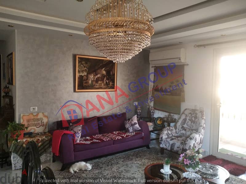For sale apartment 155m in the 16th district, second neighborhood Sheikh Zayed 7