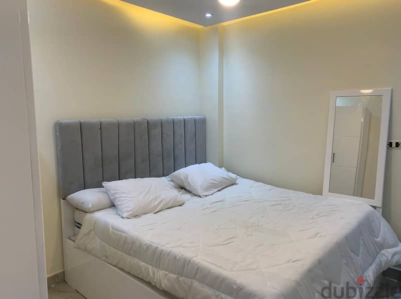 73 sqm apartment for rent in hotel B12, first residence (Madinaty) 2