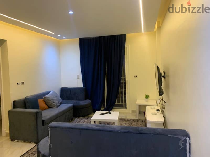 73 sqm apartment for rent in hotel B12, first residence (Madinaty) 10