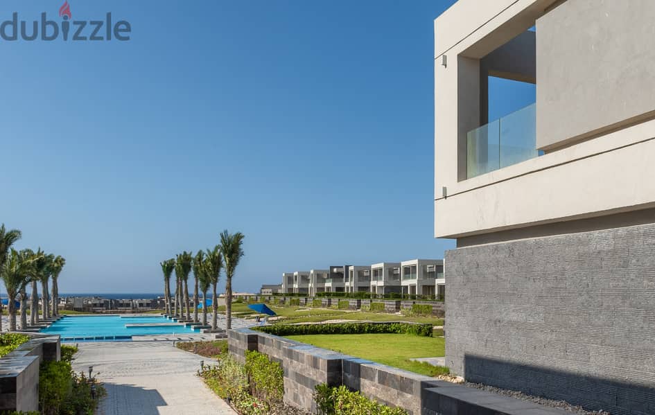Twin house For Sale With Panoramic View on the sea, fully finished, from La Vista Ras El Hekma, North Coast 7