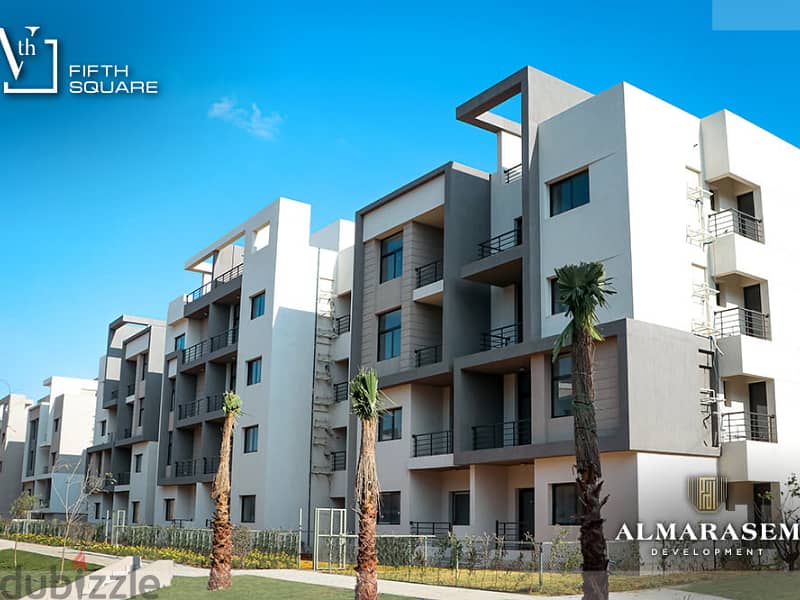 Own your apartment Ready To Move in the best location in Fifth Settlement in Fifth Square Compound In installments over the longest payment Plan 2