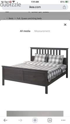 ikea bed king size from Dubai 0