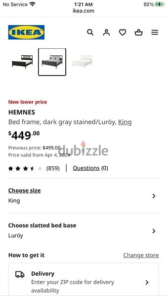 ikea bed king size from Dubai 6