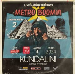 ticket for Metro Boomin 1st Night Apr 29