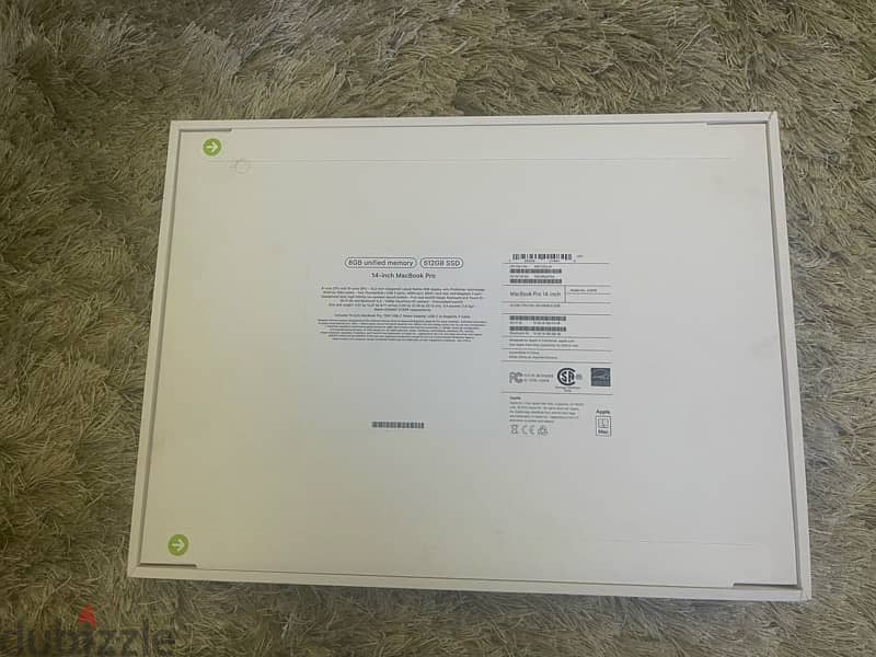 Apple Macbook pro M3 512/8 new sealed 1